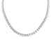 18CT WHITE GOLD 26.64CT DIAMOND LINE NECKLACE WITH 18CT ROSE GOLD AND ARGYLE PINK DIAMOND CLASP (Thumbnail 2)