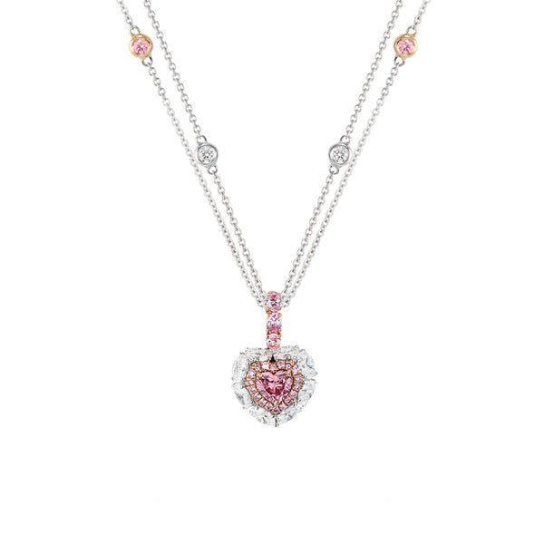 ARGYLE PINK 'PASSIONE' NECKLACE - ARGYLE HERITAGE COLLECTION (Image 1)