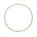 FOPE 'PRIMA' 18CT YELLOW GOLD AND 18CT WHITE GOLD PAVE DIAMOND NECKLACE (Thumbnail 2)