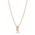 ROBERTO COIN 'LOVE IN VERONA' 18CT ROSE GOLD LARIAT STYLE DIAMOND NECKLACE (Thumbnail 2)