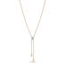 ROBERTO COIN 'LOVE IN VERONA' 18CT ROSE GOLD LARIAT STYLE DIAMOND NECKLACE (Thumbnail 1)
