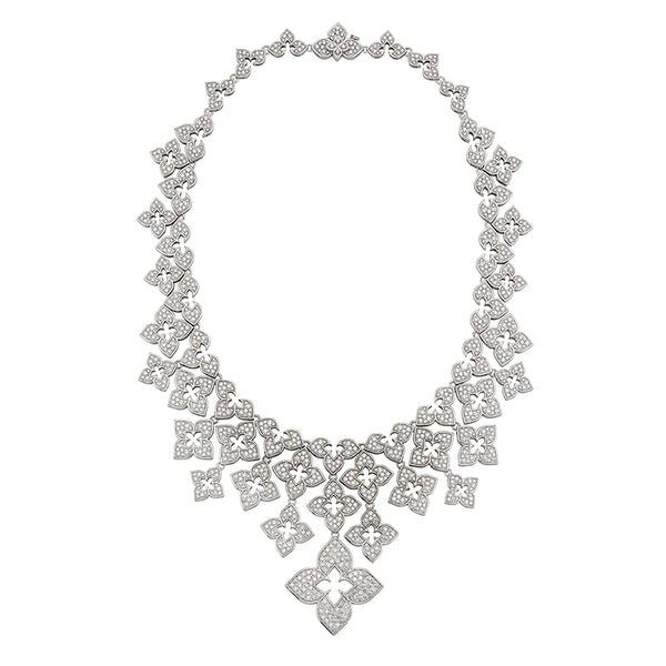 ROBERTO COIN 'VENETIAN PRINCESS' 18CT WHITE GOLD DIAMOND NECKLACE (Image 1)