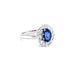 PICCHIOTTI 18CT WHITE GOLD 1.64CT SAPPHIRE AND DIAMOND RING (Thumbnail 3)