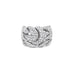 NEW ITALIAN ART 18CT WHITE GOLD DIAMOND SET DRESS RING (Thumbnail 3)