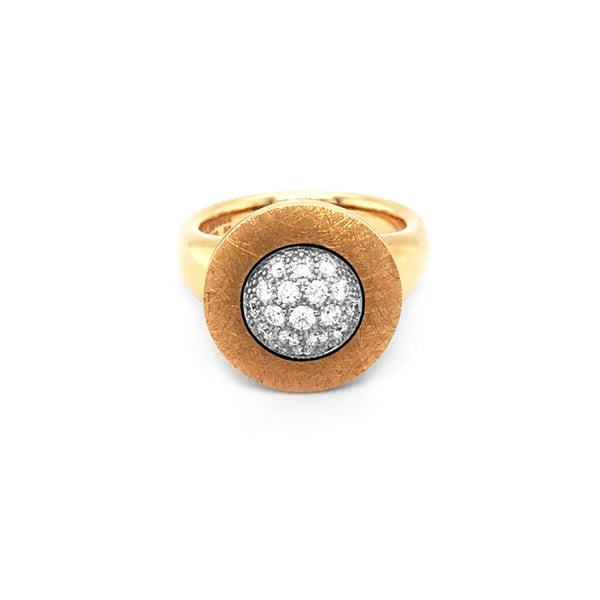 JORG HEINZ 'MAGIC' 18CT ROSE GOLD TAHITIAN PEARL AND DIAMOND RING (Image 2)