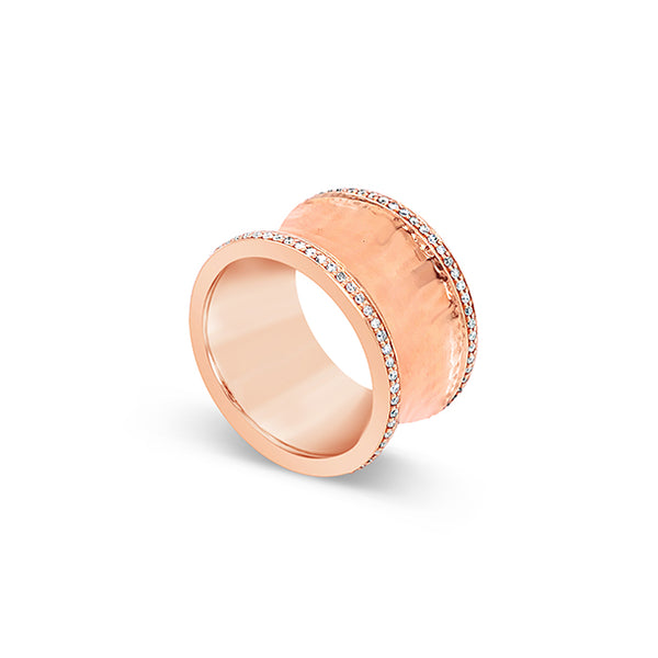 STOCKERT DIAMOND RING SET IN 18CT ROSE GOLD (Image 2)