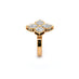 ROBERTO COIN 'PRINCESS FLOWER' 18CT ROSE GOLD AND WHITE GOLD DIAMOND RING (Thumbnail 5)
