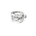 18CT WHITE GOLD PEARSHAPE, OVAL, BAGUETTE AND ROUND BRILLIANT CUT DIAMOND RING (Thumbnail 2)