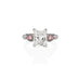 3.01CT RADIANT CUT DIAMOND RING WITH ARGYLE PINK AND BLUE DIAMONDS (Thumbnail 1)