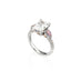 3.01CT RADIANT CUT DIAMOND RING WITH ARGYLE PINK AND BLUE DIAMONDS (Thumbnail 3)