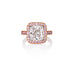 5.01CT CUSHION CUT DIAMOND AND ARGYLE PINK DIAMOND RING (Thumbnail 2)
