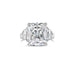 10.31CT CUSHION CUT DIAMOND RING IN PLATINUM (Thumbnail 2)
