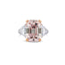 7.52CT FAINT PINK DIAMOND RING IN PLATINUM AND 18CT ROSE GOLD (Thumbnail 2)