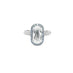 18CT WHITE AND YELLOW GOLD 3.01CT RECTANGULAR CUSHION BRILLIANT DIAMOND RING WITH ARGYLE PINK DIAMONDS (Thumbnail 2)