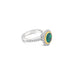 PLATINUM AND 18CT YELLOW GOLD EMERALD AND DIAMOND 'GRACE' RING (Thumbnail 4)