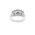 18CT WHITE GOLD 1.05CT RUBY AND DIAMOND RING (Thumbnail 4)