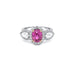 2.04CT PINK SAPPHIRE AND DIAMOND RING (Thumbnail 2)
