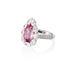 4.71CT PINK PADPARADSCHA SAPPHIRE AND WHITE DIAMOND RING (Thumbnail 5)