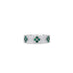 ROBERTO COIN LOVE IN VERONA DIAMOND AND EMERALD 18CT WHITE GOLD RING (Thumbnail 1)