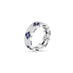 ROBERTO COIN LOVE IN VERONA DIAMOND AND SAPPHIRE, 18CT WHITE GOLD RING (Thumbnail 2)