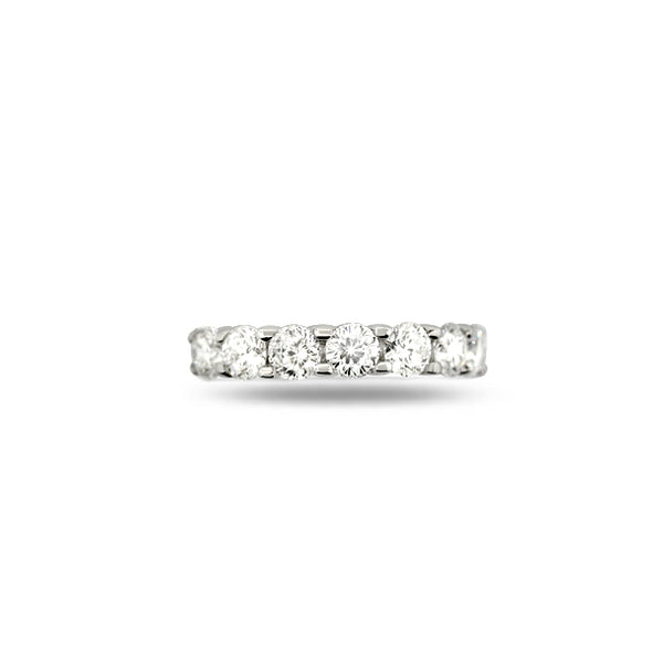 'CENTO CUT' DIAMOND ETERNITY RING IN 18CT WHITE GOLD (Image 1)
