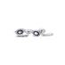 EMIL KRAUS 18CT WHITE GOLD MOTHER OF PEARL, BLACK ONYX AND DIAMOND DRESS STUDS (Thumbnail 2)