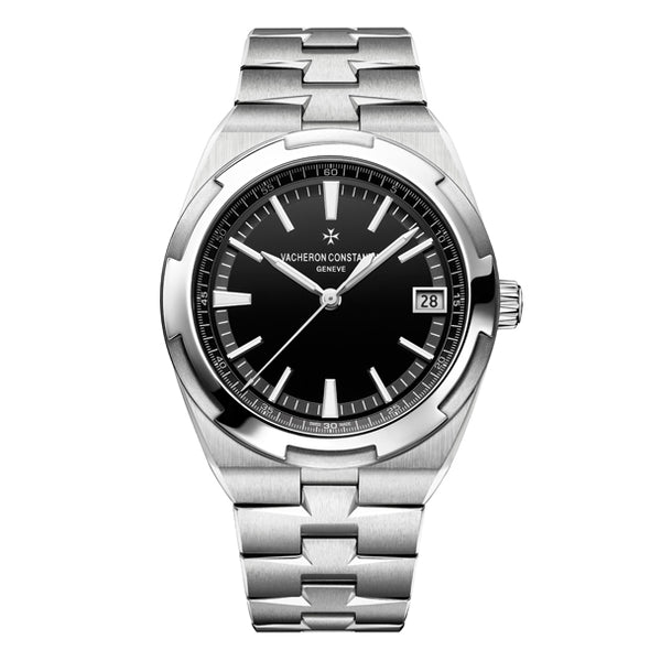 OVERSEAS AUTOMATIC WITH BLACK DIAL ON BRACELET (Image 1)