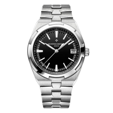 OVERSEAS AUTOMATIC WITH BLACK DIAL ON BRACELET