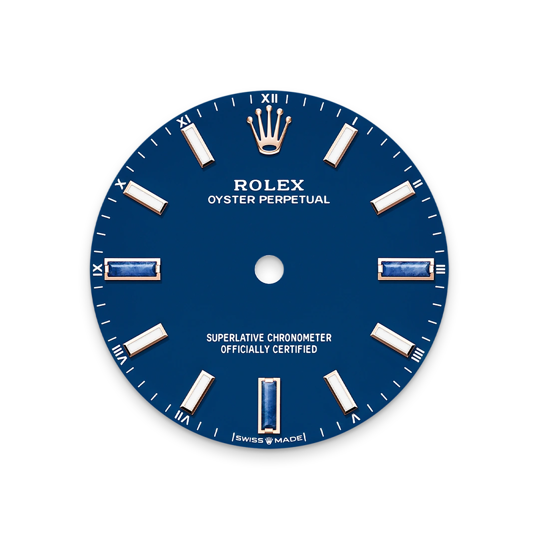 Oyster Perpetual Blue stone dial image