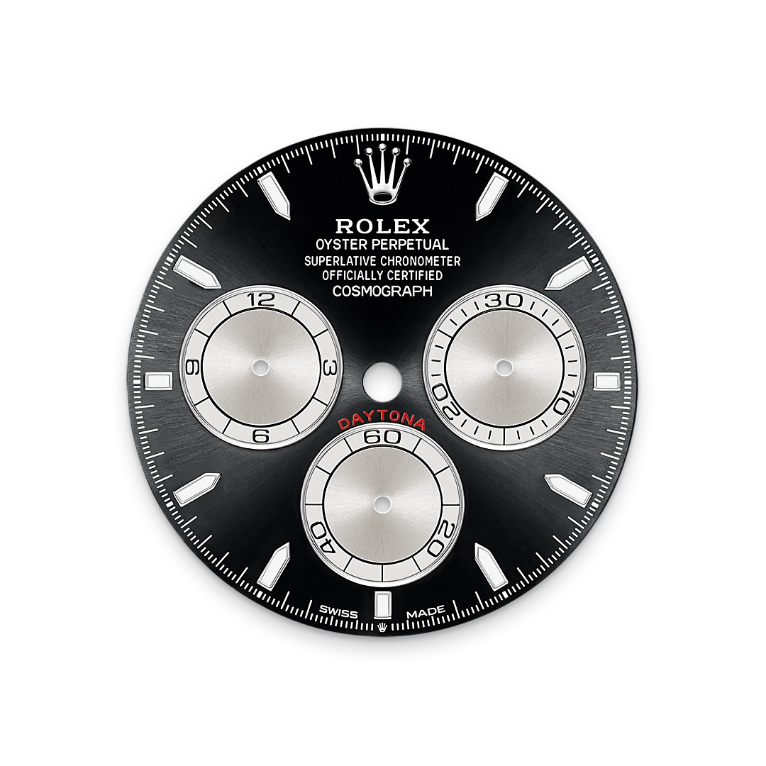Cosmograph Daytona Bright black and steel dial image