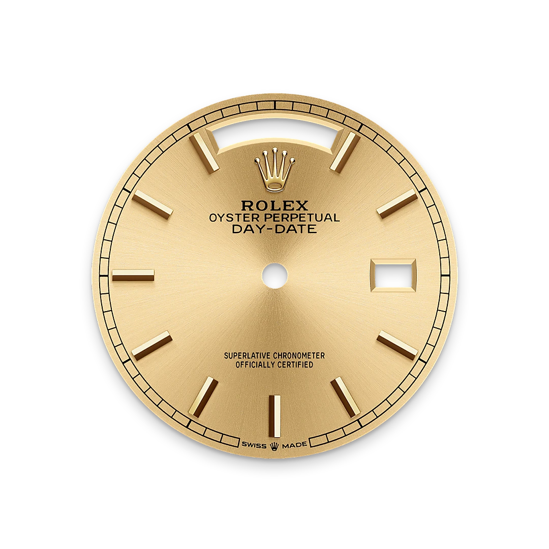 Day-Date Champagne-colour dial image