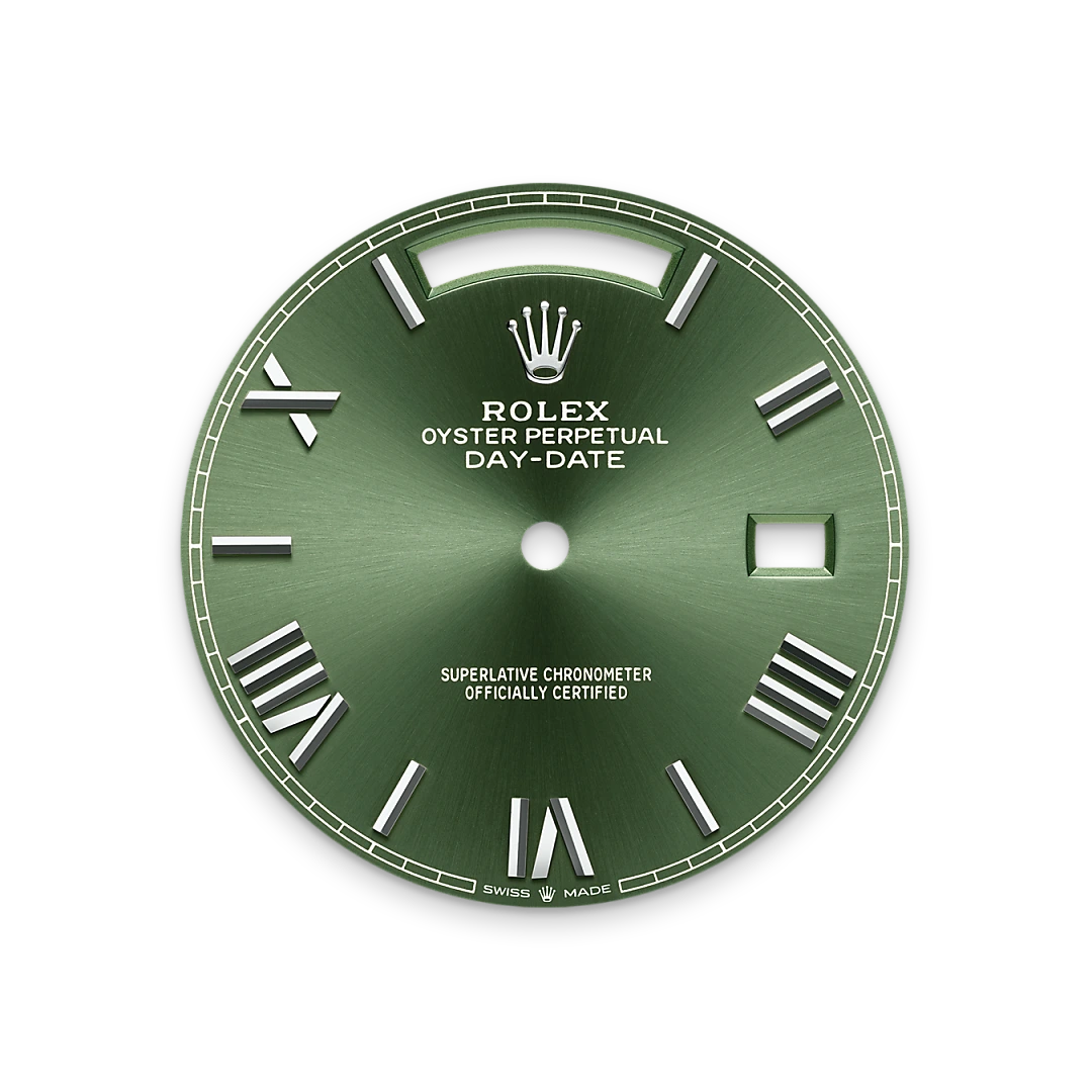 Day-Date Olive green dial image