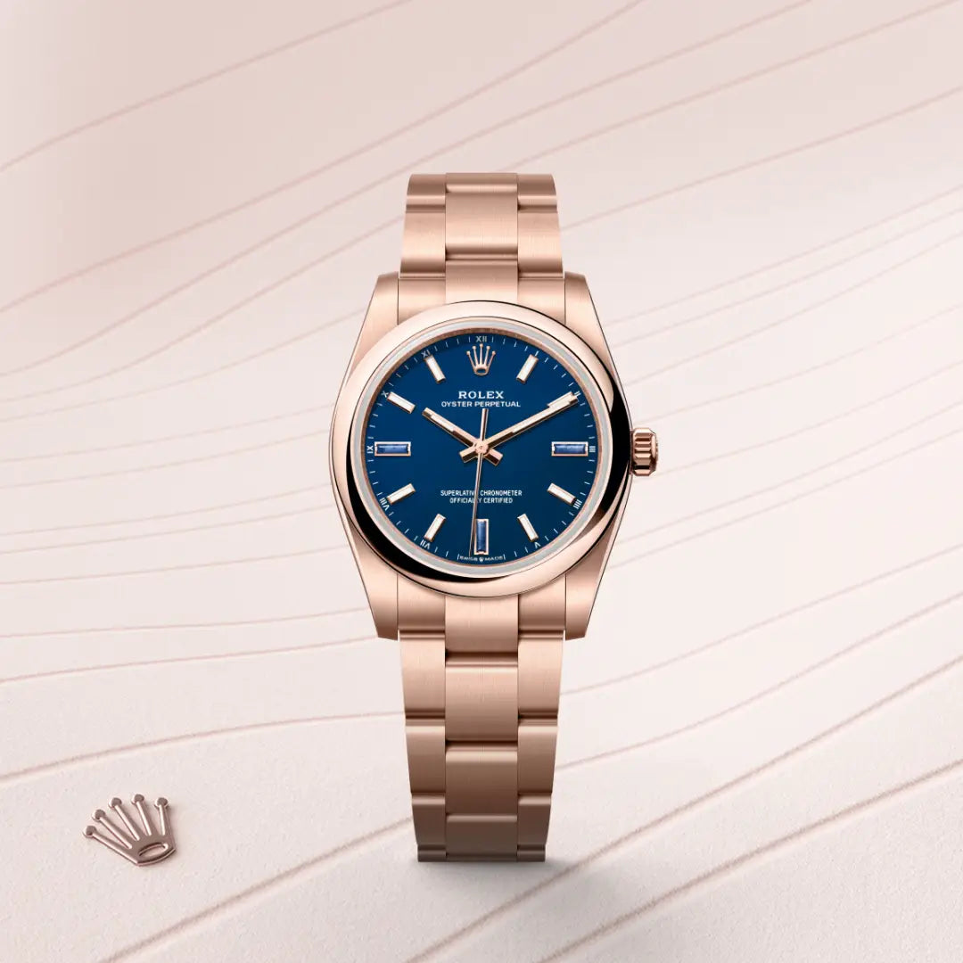 Oyster Perpetual 34 m124205-0002 Upright