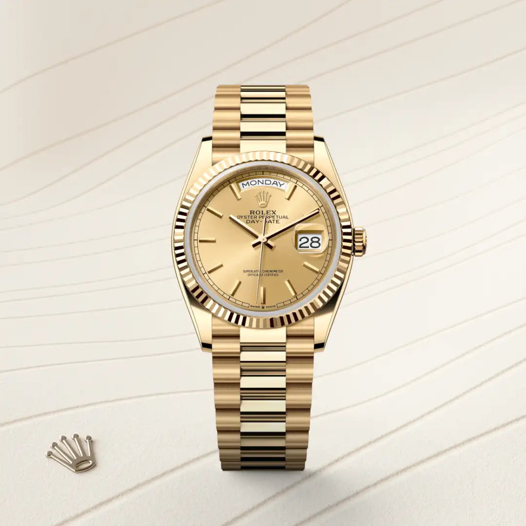 Day-Date 36 m128238-0045 Upright