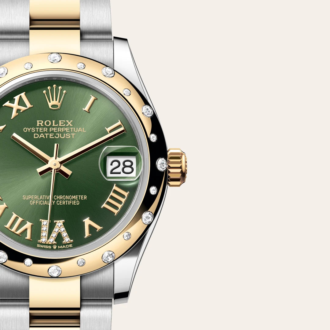 Datejust 31 m278343rbr-0015 Green Seal
