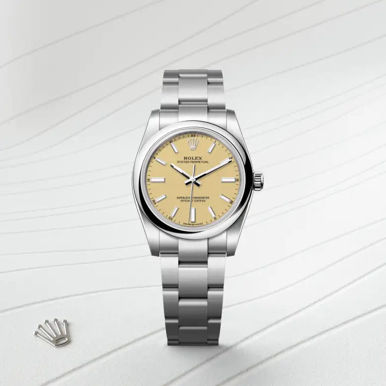 Oyster Perpetual 34 m124200-0007 Upright