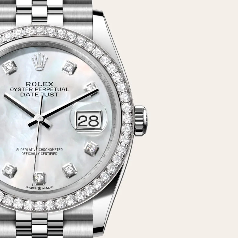 Datejust 36 m126284rbr-0011 Green Seal