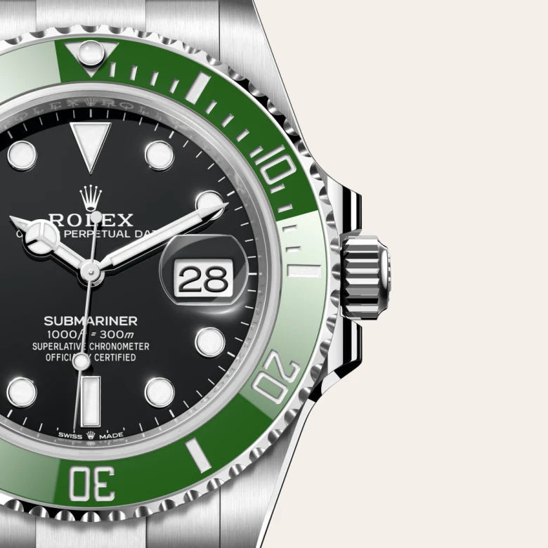 Submariner Date m126610lv-0002 Green Seal